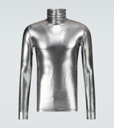 Thumbnail for your product : Raf Simons Metallic turtleneck pullover