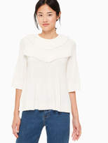 Thumbnail for your product : Kate Spade fringe pullover sweater