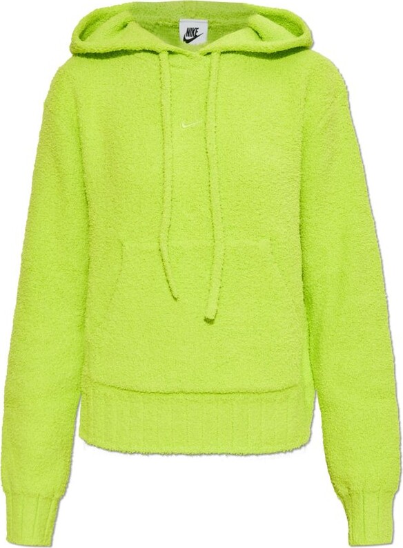 Nike Logo Embroidered Drawstring Hoodie ShopStyle