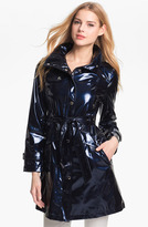 Thumbnail for your product : Ellen Tracy Pearlized Trench Coat (Petite) (Online Only)