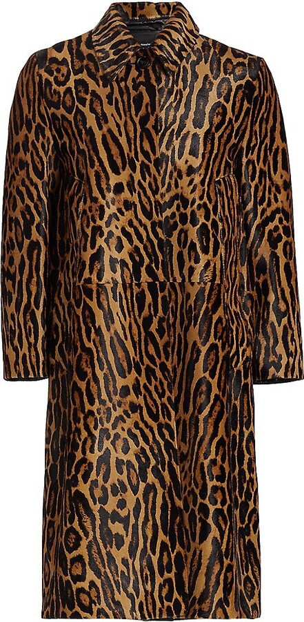 Leopard Print Fur Coat | Shop The Largest Collection | ShopStyle