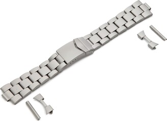 Hadley Roma Hadley-Roma Men's MB5919RTIS&C 22 22-mm Titanium Finished Stainless Steel Watch Strap