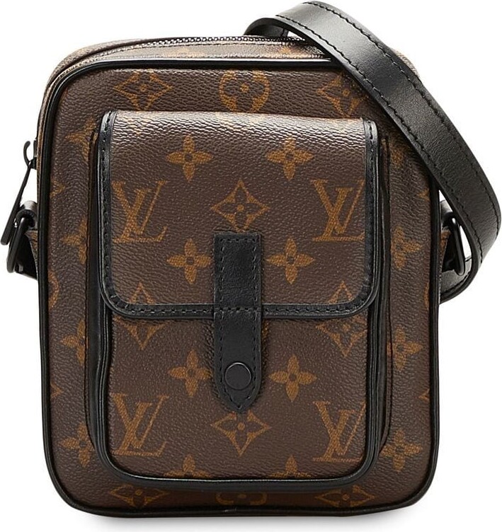 Louis Vuitton 2021 pre-owned Macassar Christopher crossbody bag - ShopStyle