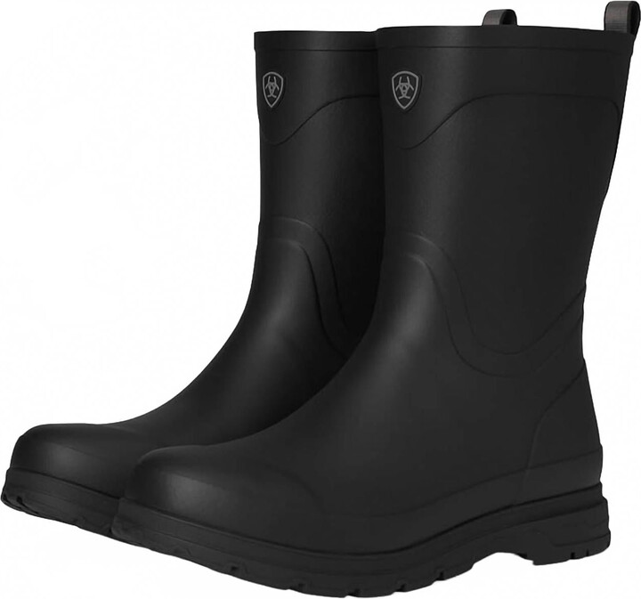 Ariat Men's Krlmarsh Mid Rubber Waterproof Boot In Black