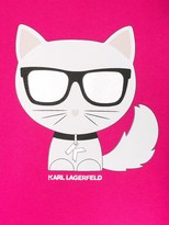 Thumbnail for your product : Karl Lagerfeld Paris Choupette graphic print T-shirt