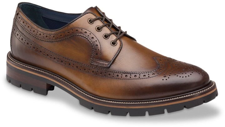 johnston murphy wingtip boots