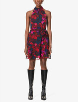 Thumbnail for your product : Paige Cayman floral-print crepe midi dress