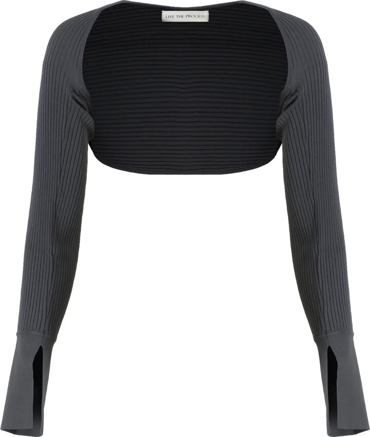 Live The Process Leda ribbed bolero