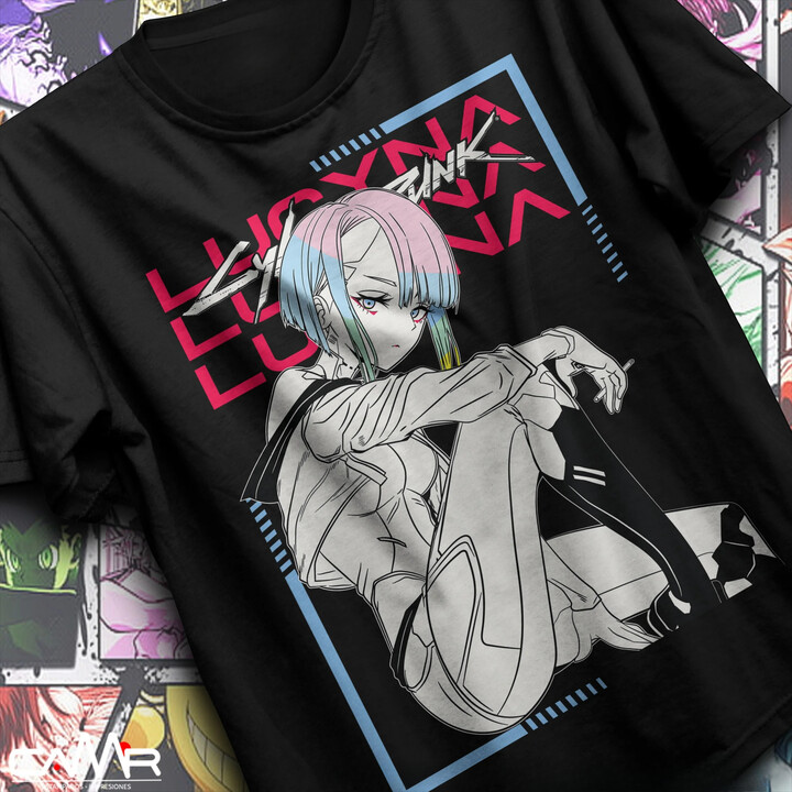 Cyber Edgerunners Shirt T-Shirt, Edge Runners Lucy SIZE S-5XL Graphic T Shirts Oversized T Shirt Women & apos;s Clothing