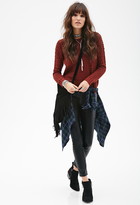 Thumbnail for your product : Forever 21 Open Knit Crew Neck Sweater