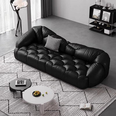 Orren Ellis Black Creative Casual Sofa