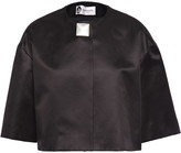 Thumbnail for your product : Lanvin Embellished Cotton And Silk-blend Duchesse-satin Jacket