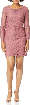 Cupcakes And Cashmere Women's Makenna Fitted Lace Dress