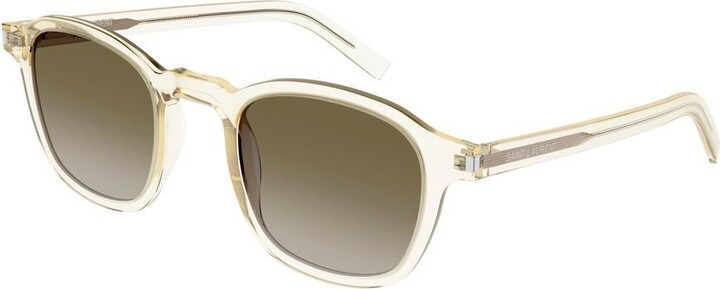 Saint Laurent Eyewear SL 549 Slim Oval Sunglasses