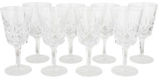 Gorham Set of 8 Crystal Wine Glasses