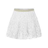 Thumbnail for your product : Lili Gaufrette Lili GaufretteGirls White Embroidered Flower Tulle Skirt