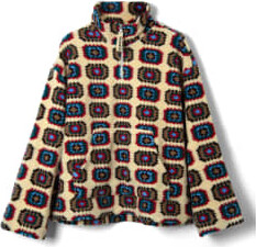 Damson Madder Ellis Borg Fleece ShopStyle Jackets