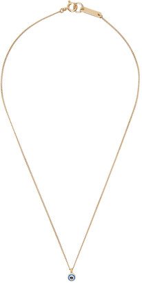 Isabel Marant Gold & Blue Lucky Necklace