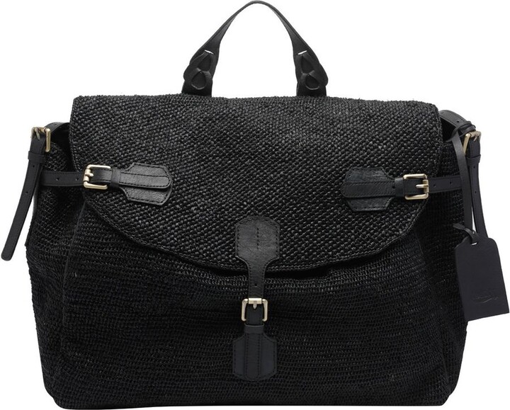 Ibeliv Alpha Buckle-Detailed Crossbody Bag