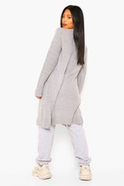 Thumbnail for your product : boohoo Petite Midi Length Cardigan With Pockets