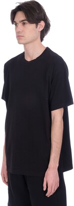 John Elliott T-shirt In Black Cotton