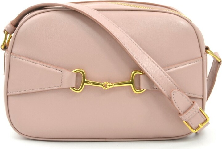 Celine Pink Leather Shoulder Bag (Pre-Owned)