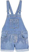 Thumbnail for your product : Mayoral Short jean overalls