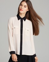 Thumbnail for your product : Marc by Marc Jacobs Blouse - Frances Silk Button Down