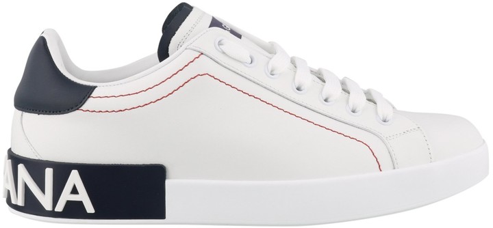 men's black dolce and gabbana trainers