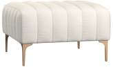 Thumbnail for your product : Pottery Barn Teen Avalon Lounge Collection, Ottoman, Every Day Velvet Paloma Gray