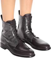 Thumbnail for your product : Brunello Cucinelli Leather ankle boots