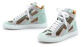 Thumbnail for your product : Maison Martin Margiela 7812 MM6 Mesh High Top Sneakers
