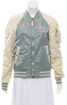 Thumbnail for your product : Alpha Industries Embroidered Bomber Jacket