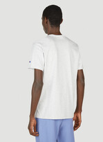 Thumbnail for your product : Champion Logo Embroidered T-shirt - Man T-shirts Light Grey Xl