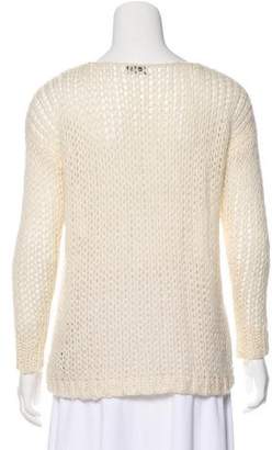 Saint Laurent Wool & Mohair-Blend Sweater w/ Tags