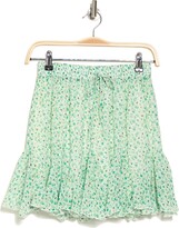 Thumbnail for your product : Lulus Garden Hours Floral Miniskirt