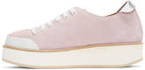Thumbnail for your product : Flamingos SSENSE Exclusive Pink Exclusive Tatum Suede Sneakers
