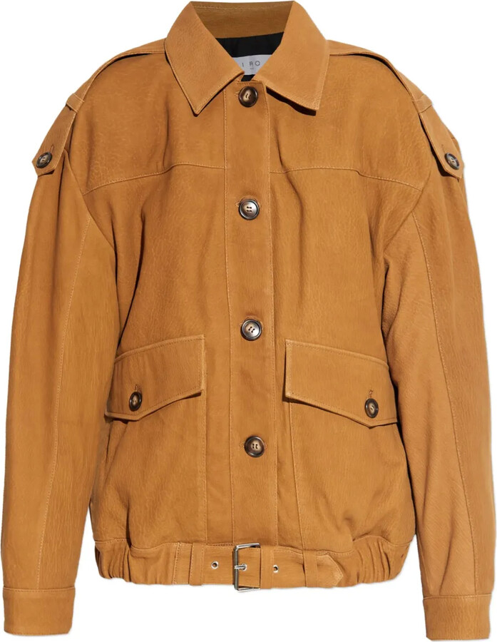 IRO Button Suede Jacket