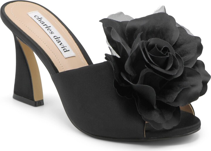 Charles David Kimberly Peep Toe Slide Sandal