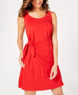 Style&Co. Style & Co Sleeveless Tie-Front Dress, Created for Macy's