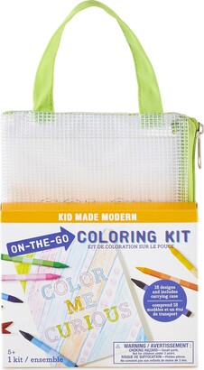 Kid Made Modern On-The-Go Coloring Kit