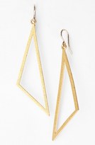 Thumbnail for your product : Dogeared 'Be Your Own Kind of Beautiful' Boxed Triangle Drop Earrings