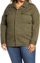 Thumbnail for your product : Caslon Hooded Utility Jacket