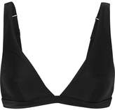 Thumbnail for your product : Matteau - The Plunge Bikini Top - Black