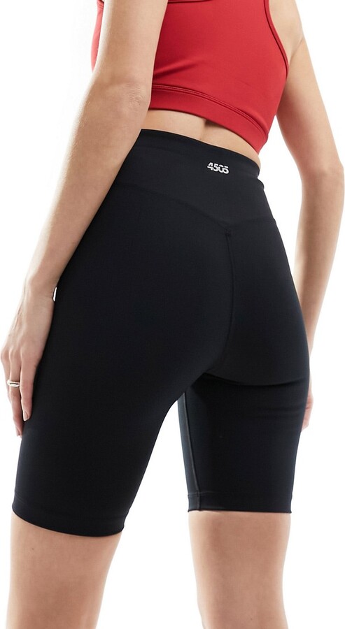 ASOS 4505 Icon 8 inch legging shorts with booty sculpt detail in black -  ShopStyle