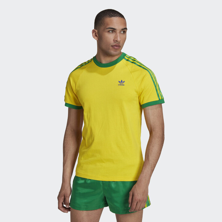 adidas Yellow Men's T-shirts | ShopStyle