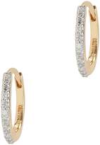 Thumbnail for your product : Intermix Mateo Diamond Huggie Hoops