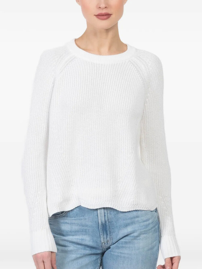 Autumn Cashmere Knitted Crew-Neck Sweater