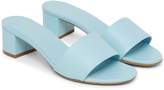 Thumbnail for your product : Mansur Gavriel Lamb 40mm Single Strap Sandal - Sky Blue