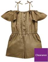 Thumbnail for your product : Very Girls Khaki Playsuit